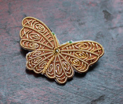 broche bijou papillon