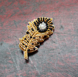 broche bijoux fleur