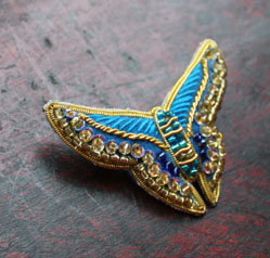 broche bijoux papillon
