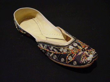 pochette en soie brod�e