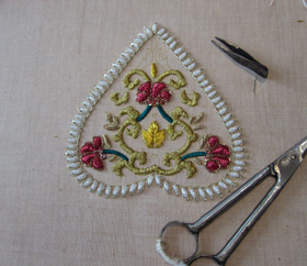 cours de broderie d'or