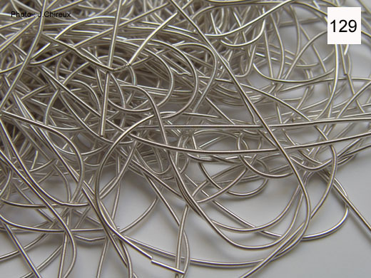 cannetille argent lisse