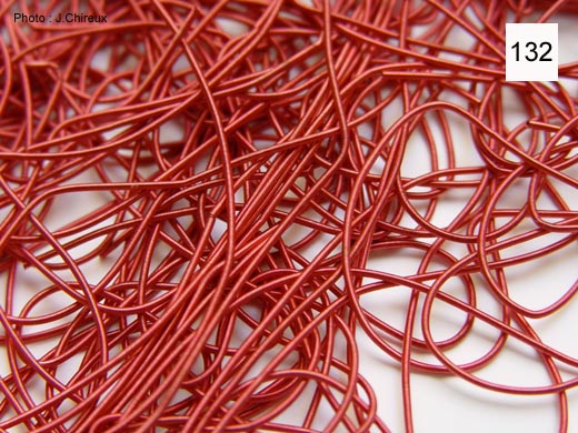 cannetille rouge boise
