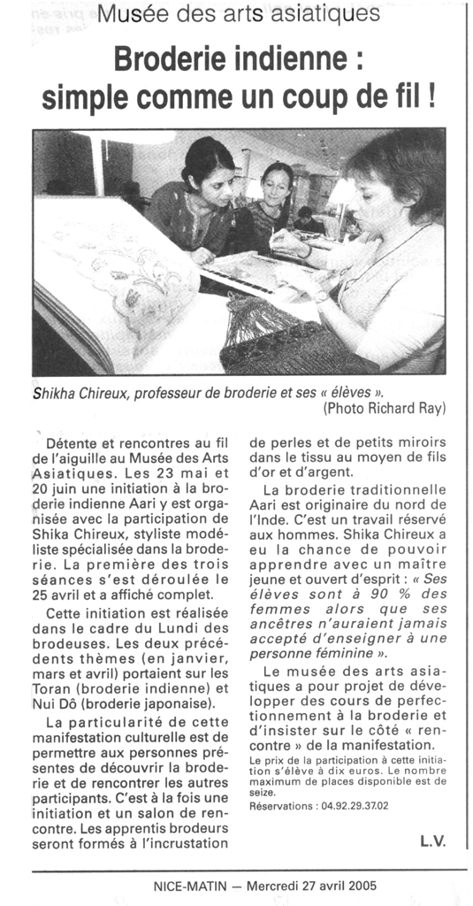 broderie nice