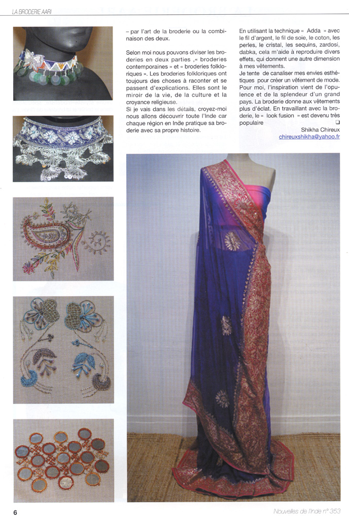 broderie indienne